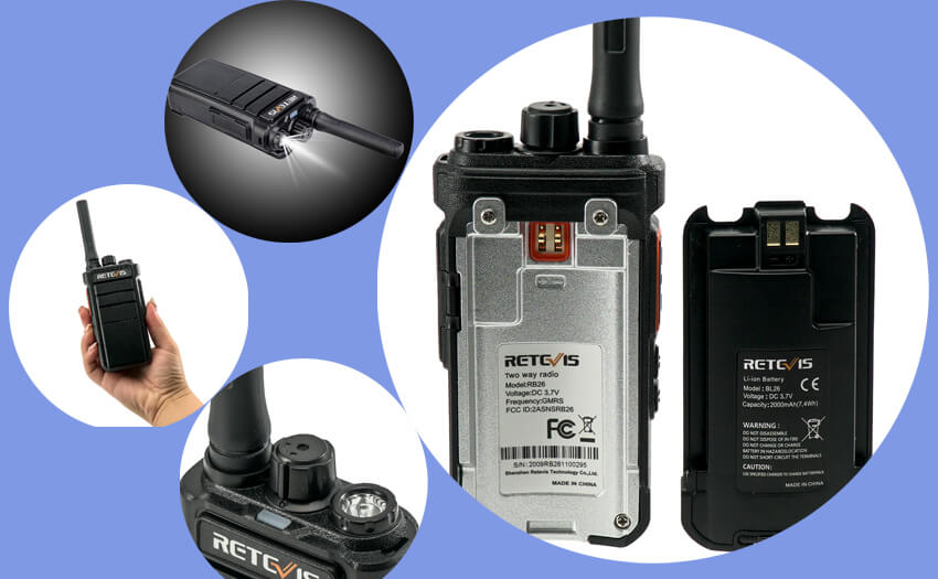 Retevis RB26 GMRS Handheld Radio Review-From a UCP Central PA worker