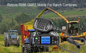 Retevis RB86 GMRS Mobile For Farm Combines Communication doloremque