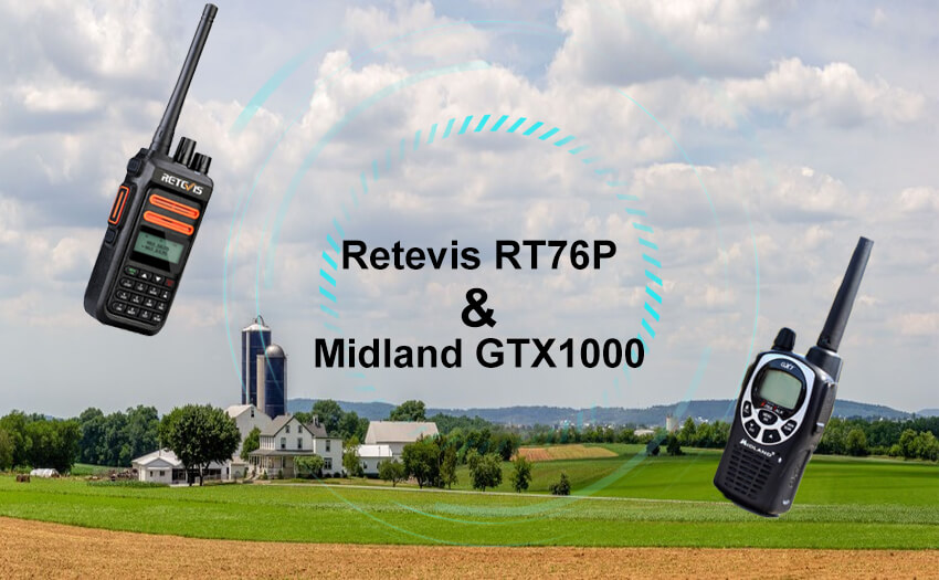 How to connect your Retevis GMRS radio to Midland gxt1000 GMRS radio