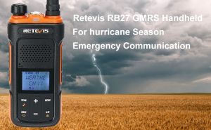 Get Retevis RB17P NOAA GMRS Walkie talkie, Preparing for the hurricane doloremque