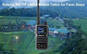 Retevis RB17P GMRS walkie talkie for farm stays communication. doloremque