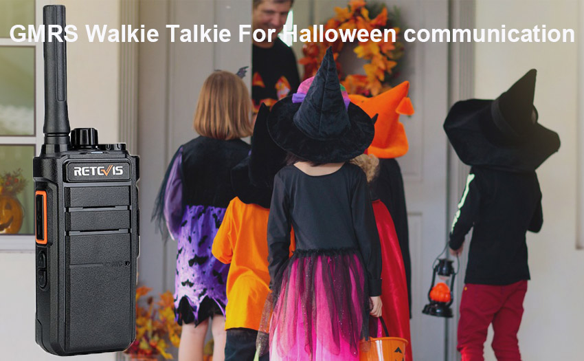 What kind of walkie talkie should you choose for your children to keep safe in Halloween?