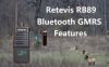 Retevis launched Bluetooth GMRS Two Way Radio
