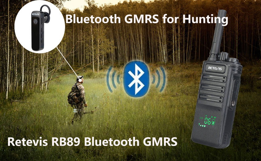 Gear Up With Retevis RB89 Bluetooth GMRS for Hunting Season