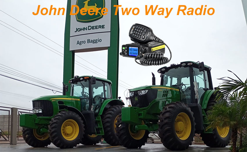 Retevis RB86 John Deere two way radio for Tractor Driver Communication