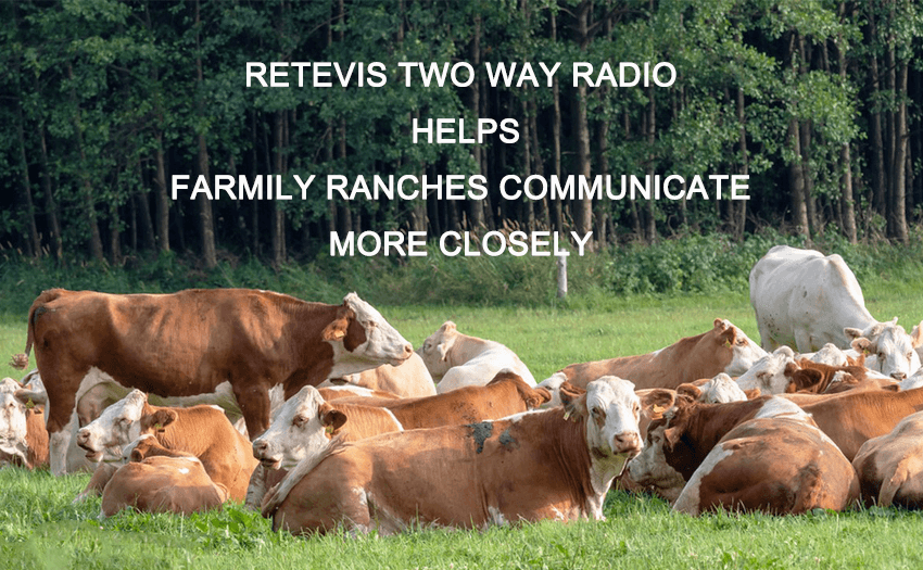 Retevis two way radio helps family ranges communicate more closely