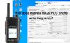 How does Retevis RB20 POC phone write frequency?