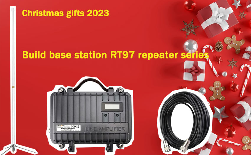 2023 Christmas gift - RT97 repeater component own base station