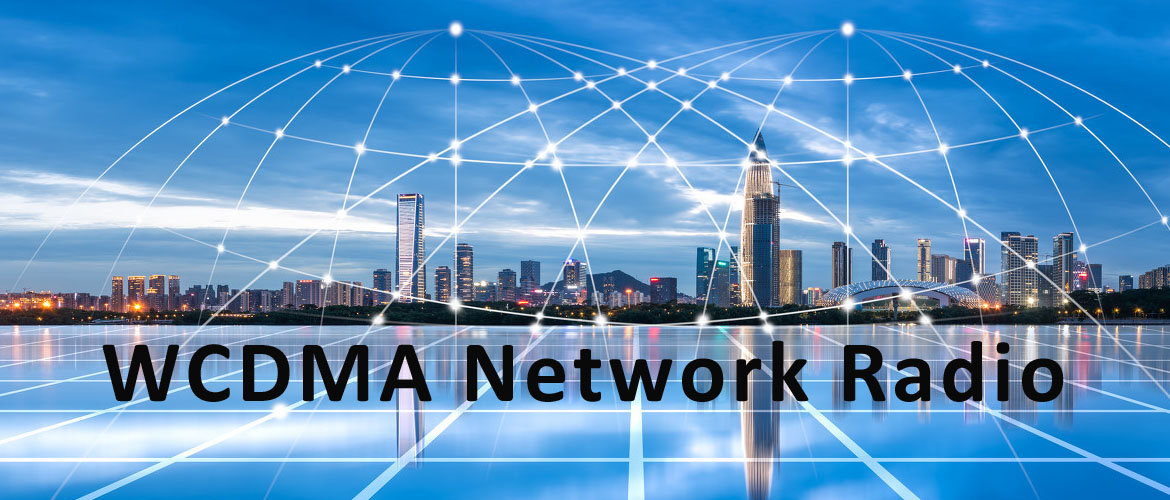 Which industries can use WCDMA network radio