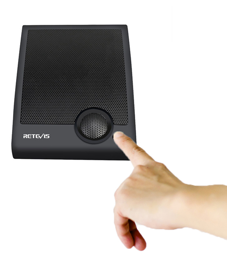 Loudspeaker Radio Solution for Restaurant one-touch call