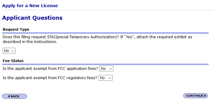 GMRS applicant questions