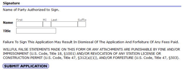 Submit the gmrs application