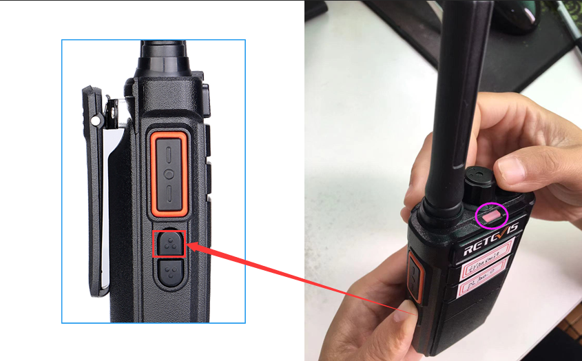 the transmit radio go into wireless copy transmit mode