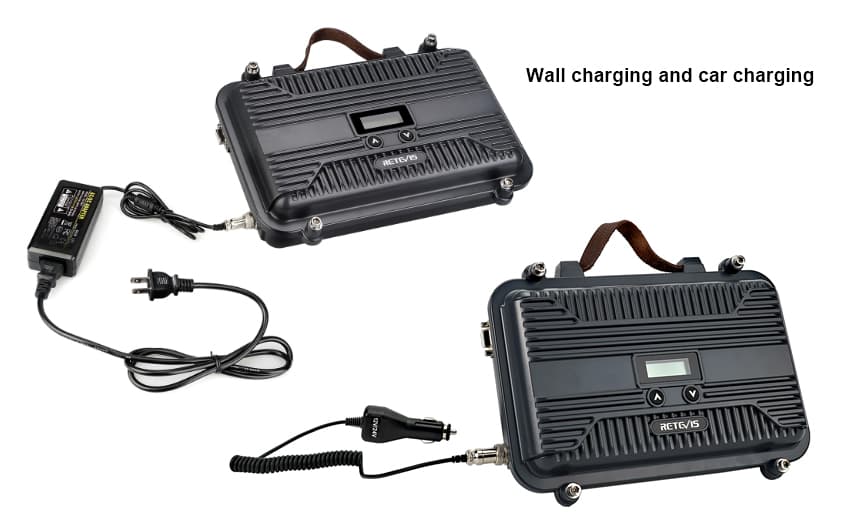 Retevis RT97P mini DMR repeater charging method