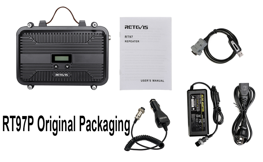 Retevis RT97P original package include