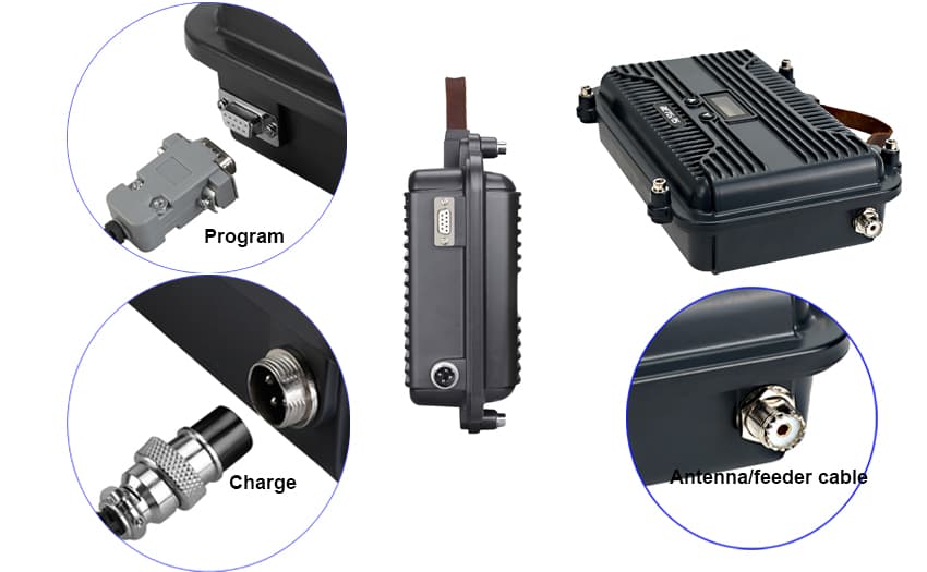 Retevis RT97P dmr repeater interface