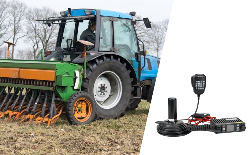retevis solutions-GMRS Micro mobile Farm Tractor bundle