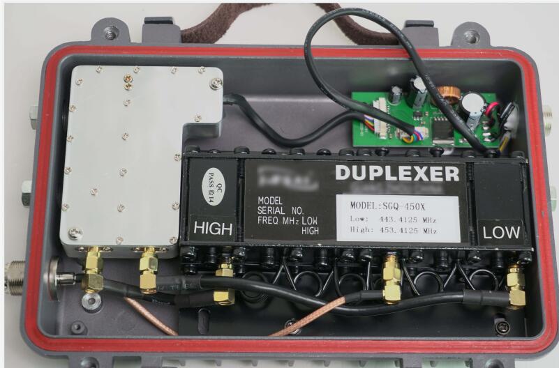 Retevis RT97 repeater Internal structure