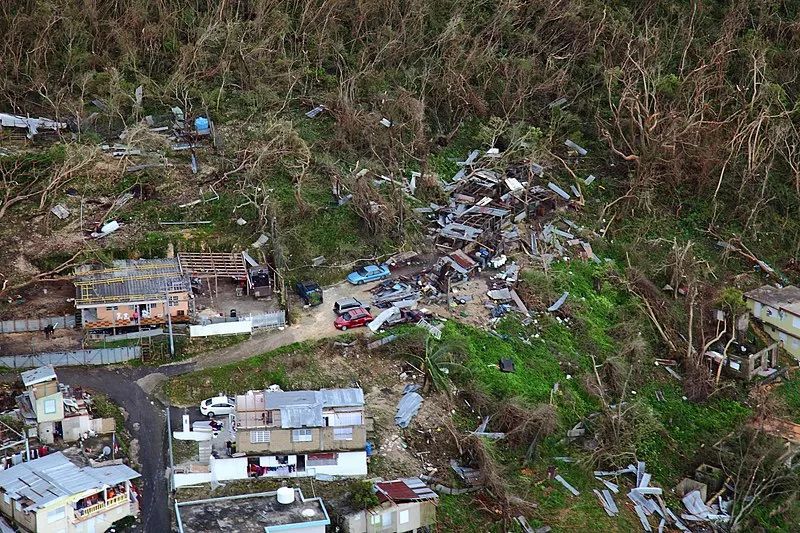 Puerto Rico was hit hard by Hurricane Maria