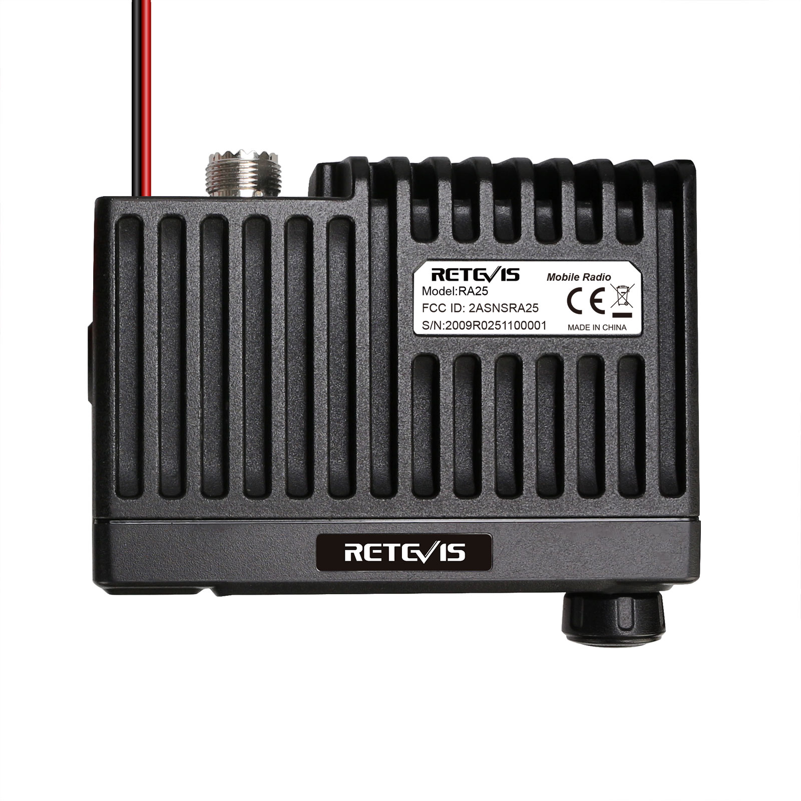 Retevis RA25 Mobile gmrs radio FCC ID