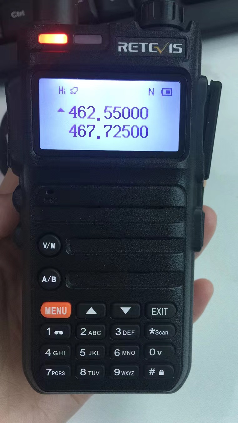 retevis ra85 gmrs radio sos function