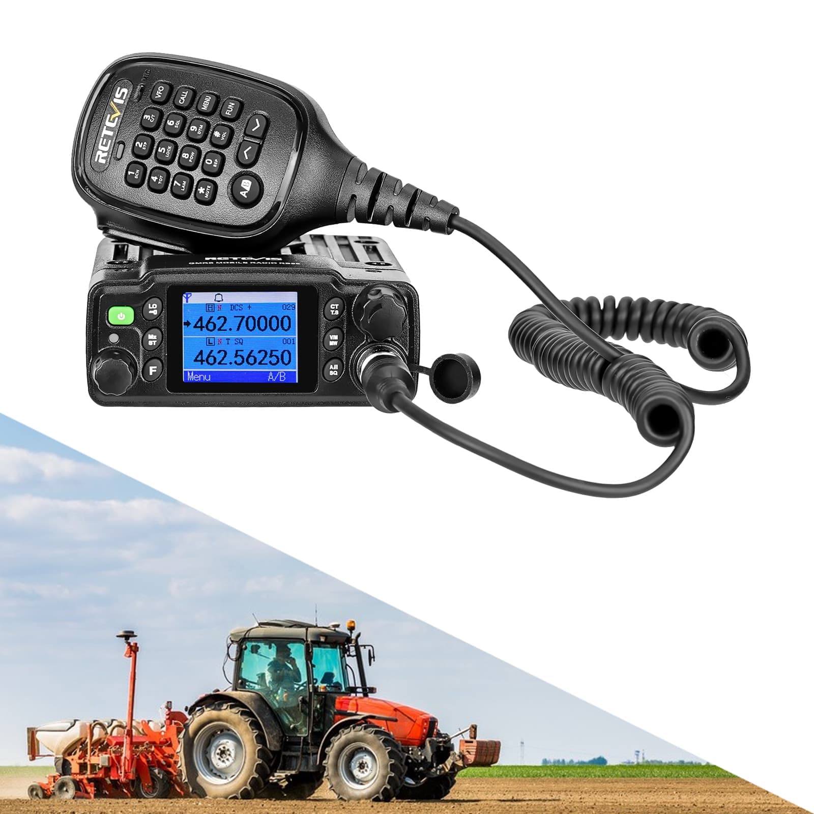 Retevis RB86 20W mobile gmrs radio