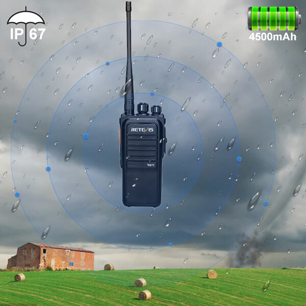 waterproof gmrs walkie talkie