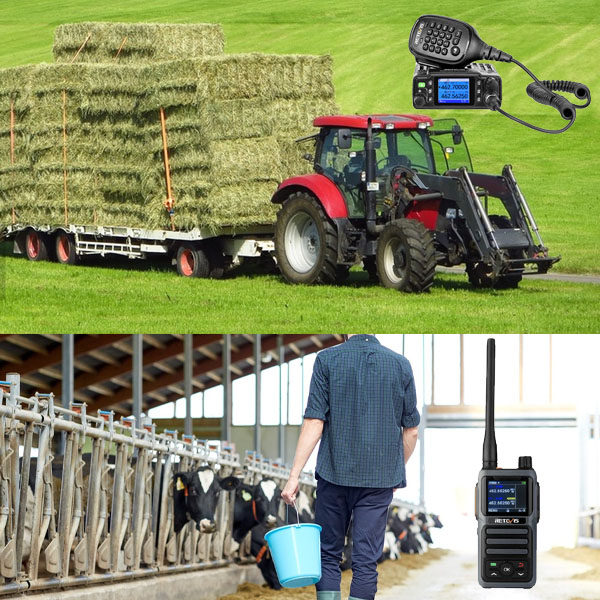 retevis rb86and rb17p gmrs radio bundle gmrs radio