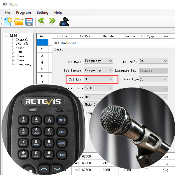 gmrs mobile radio for combine harvester