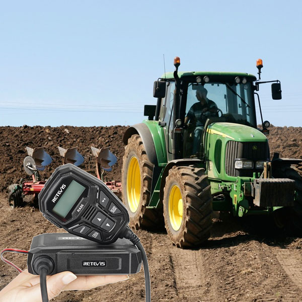 compact tractor radio