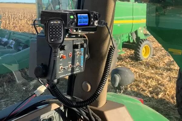 use gmrs radio on the farm