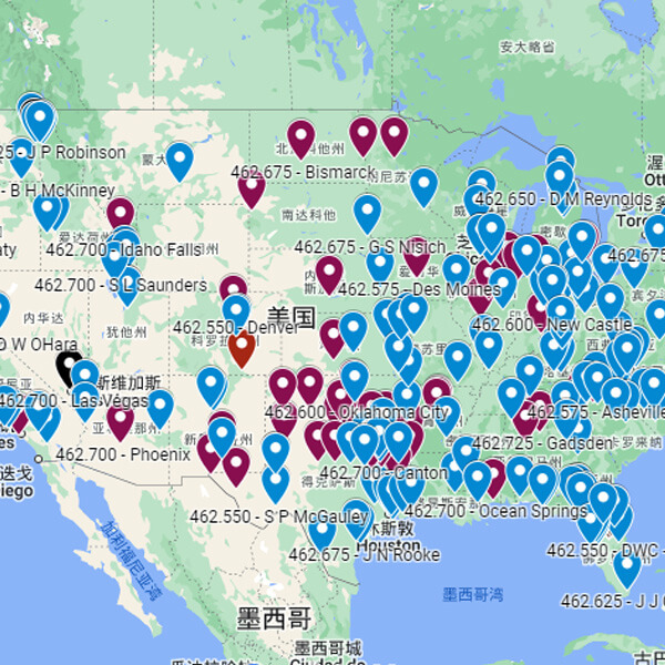 usa gmrs repeaters