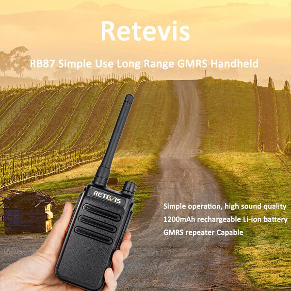 RB87 GMRS Radio