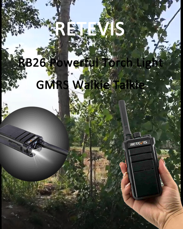 RB26 GMRS Walkie Talkie