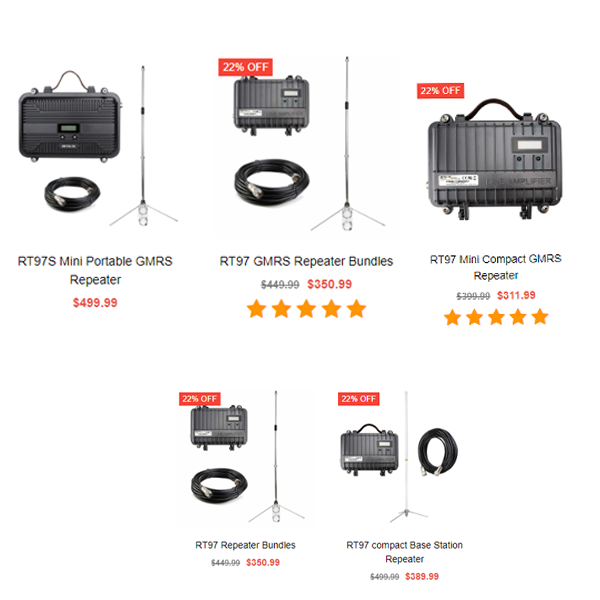 Packaged Goods (Repeaters and Antennas)