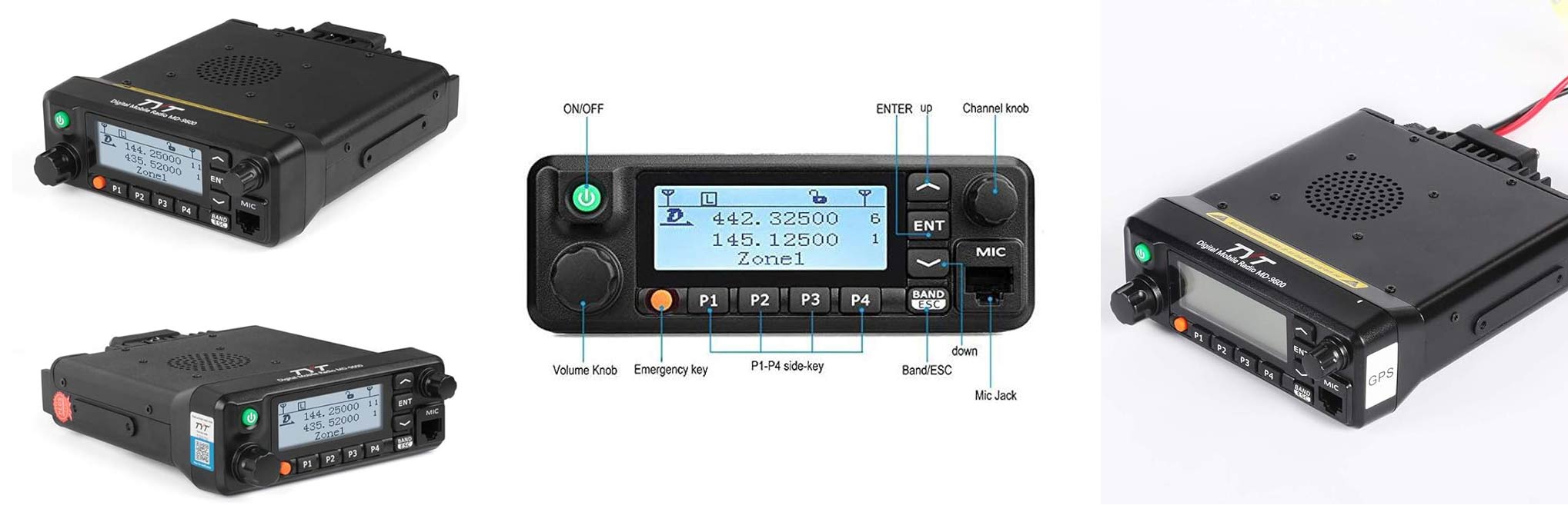 retevis rt50 50w dmr mobile radio