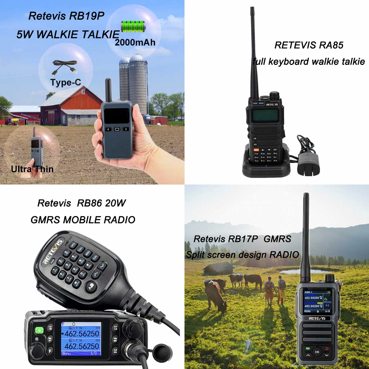 retevis noaa two way radio