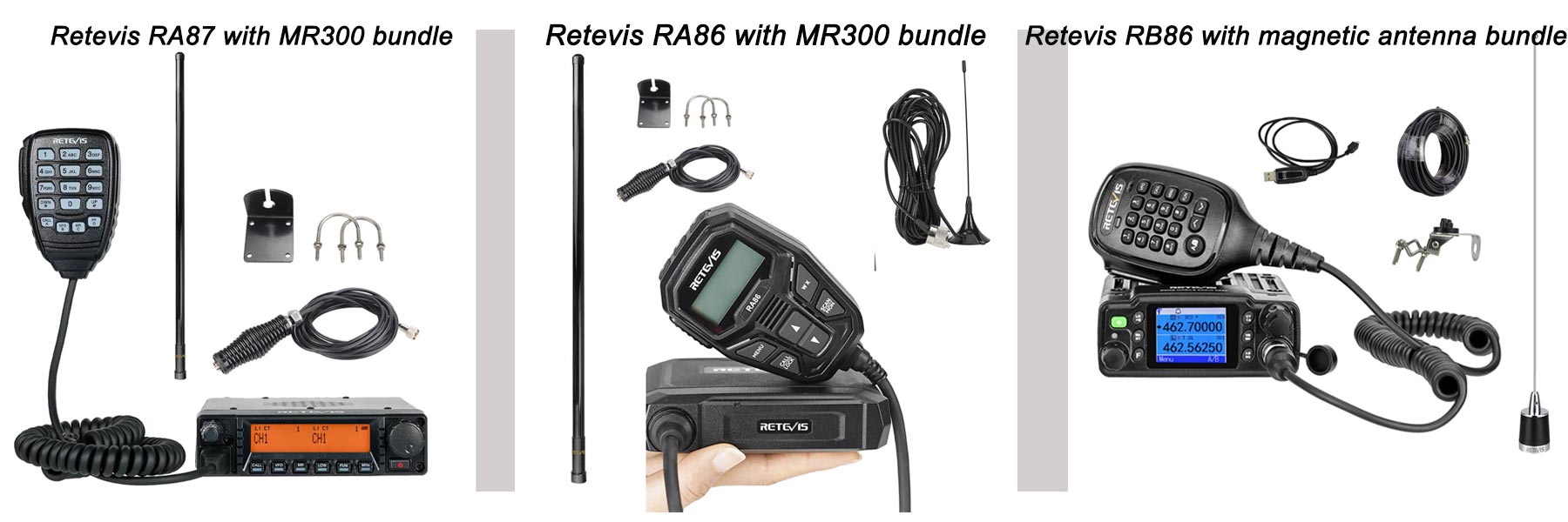 retevis gmrs mobile radio