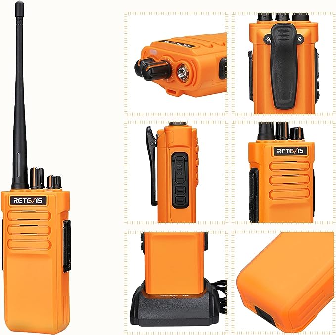 orange rt29 uhf two way radio