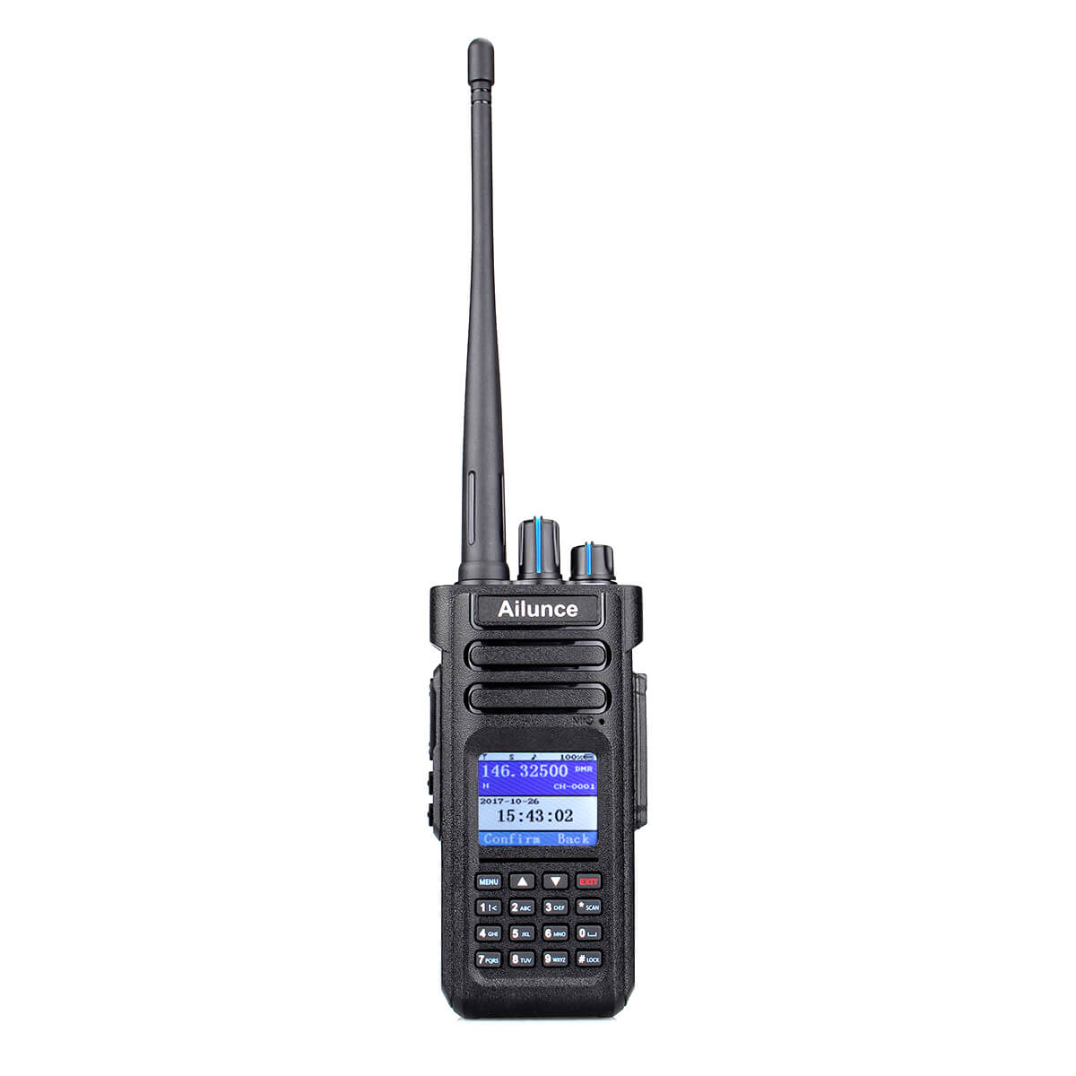 HD1 long Range Dual Band DMR radio-GPS