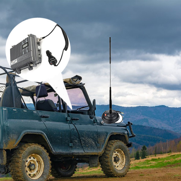 RT97 Ultra Compact Mobile GMRS Repeater Set