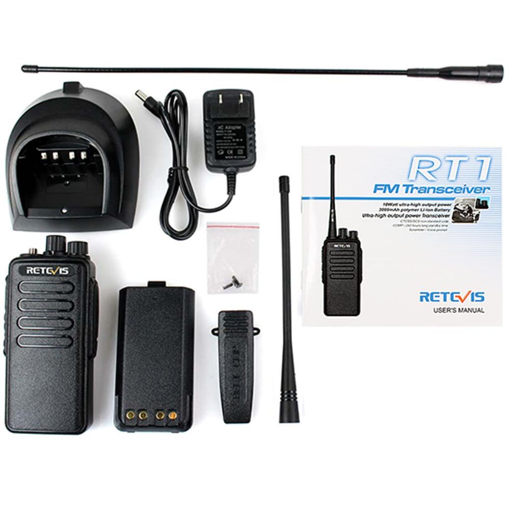 RT1 10W Long Range Walkie Talkie(UHF/VHF)