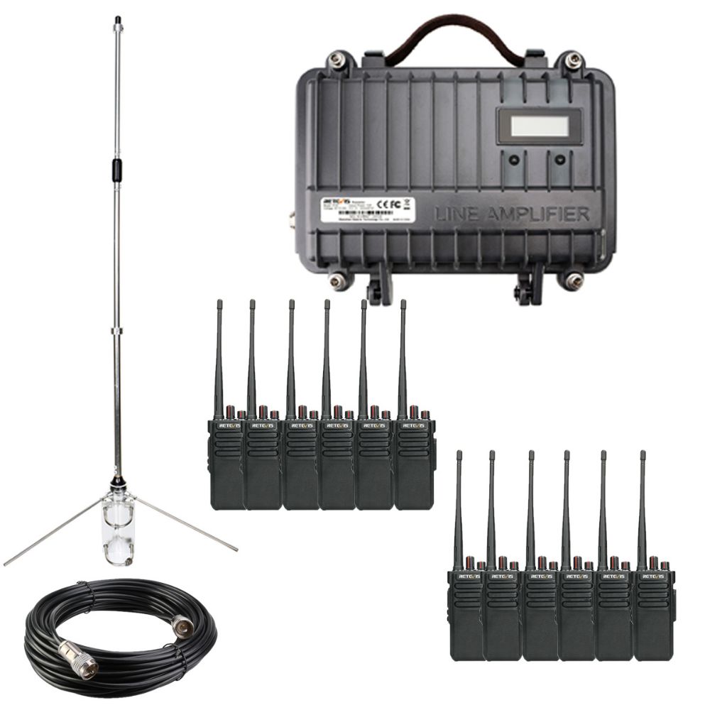 20km Cheap analog radio solution set for warehouse commercial 