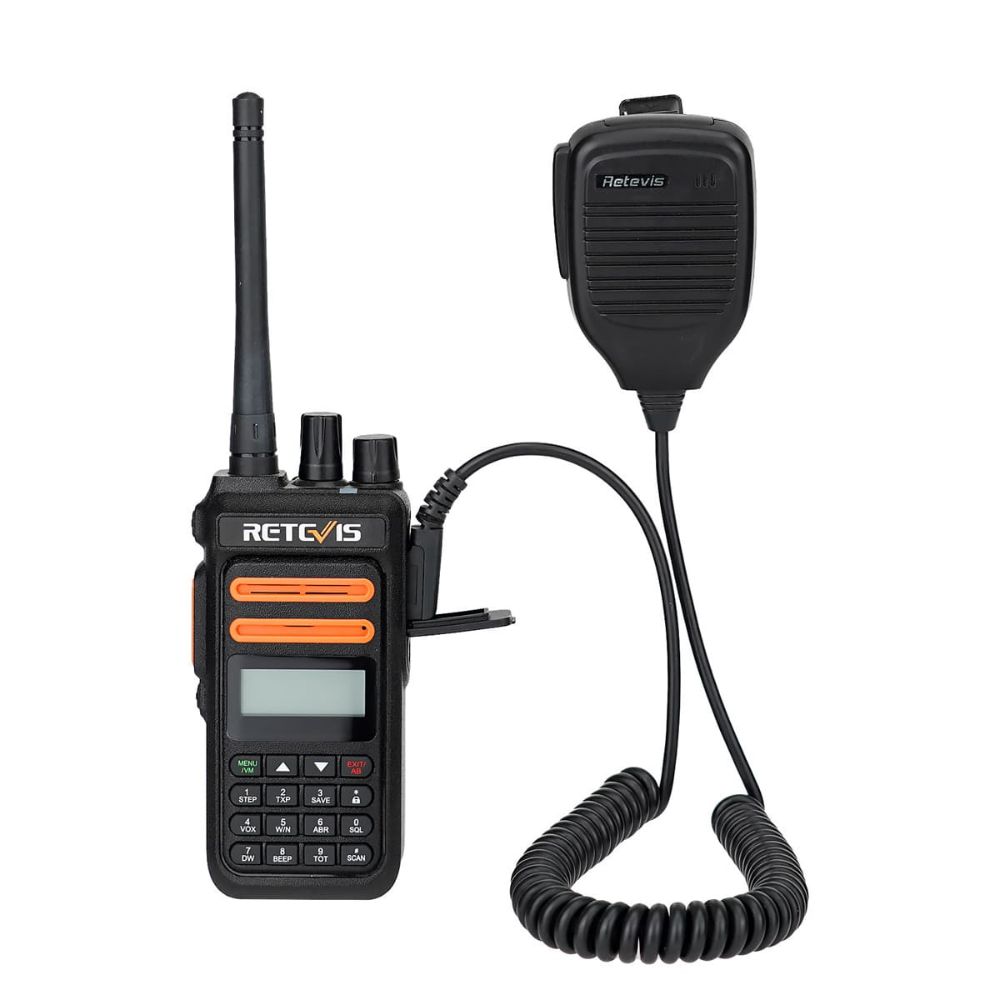 RT76P GMRS Radio With Speaker microphone bundles