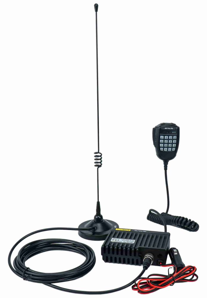 RA25 GMRS Mobile Radio For Car Trip
