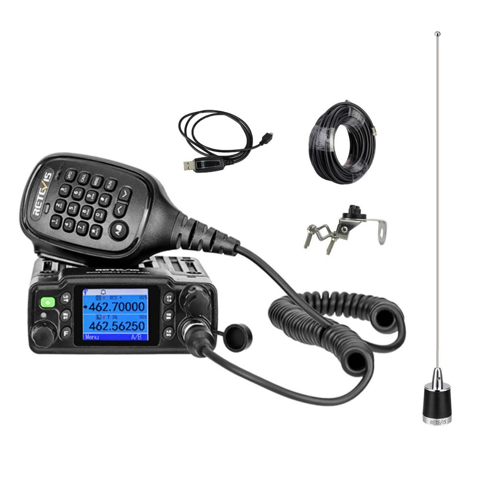 Tractor and Offroad Radio Kit RB86 GMRS Mobile Radio Bundle
