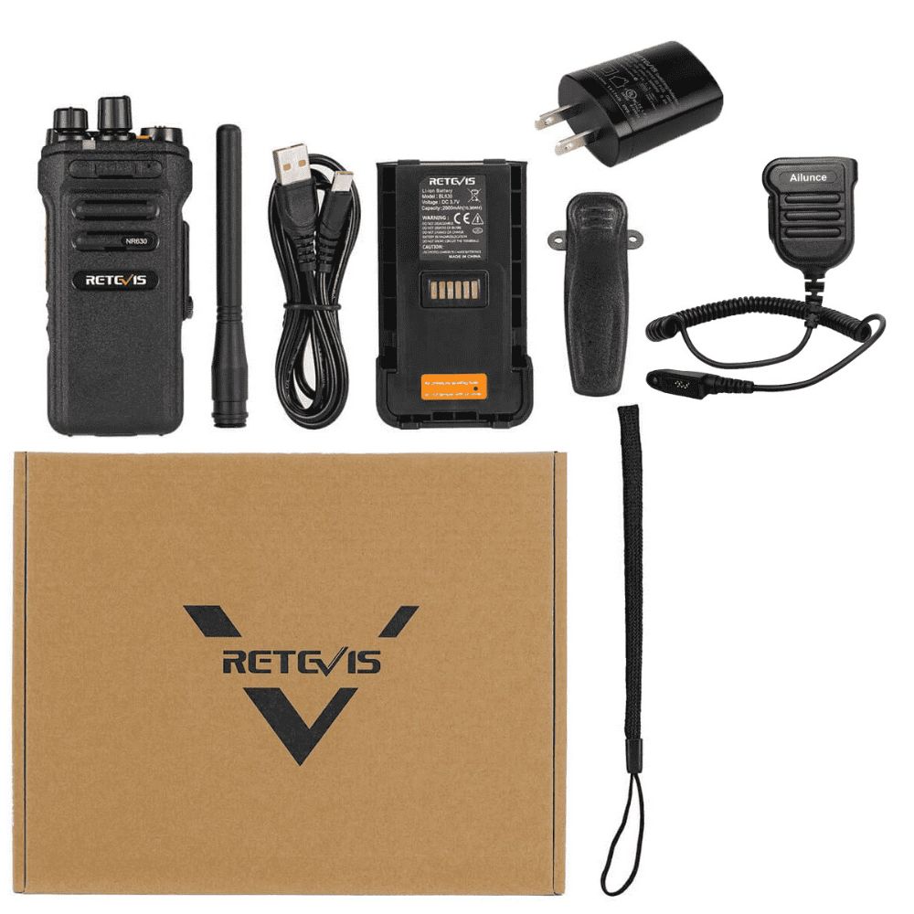 High power NR630 10w UHF two-way radio with IP67 waterproof microphone(20 pack)