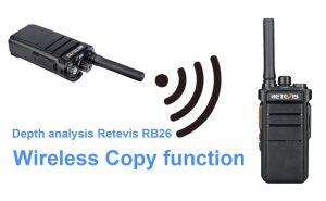 How to operate the wireless copy function of Retevis RB26 GMRS handheld walkie talkie doloremque