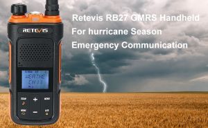Get Retevis RB17P NOAA GMRS Walkie talkie, Preparing for the hurricane doloremque